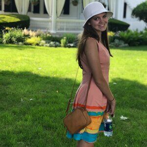 Tracy Reese x Anthropologie Peach Dress